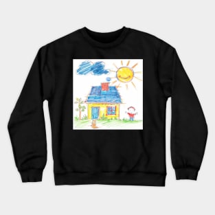 chalkboard art Crewneck Sweatshirt